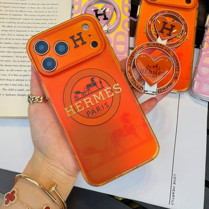 Chameleon Horse Magsafe Phone Case with New H Holder