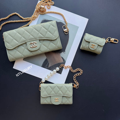Coco Fine Wallet 3 Set (Green)