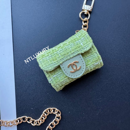 Portefeuille Coco Fine Set de 3 (Patch Vert)