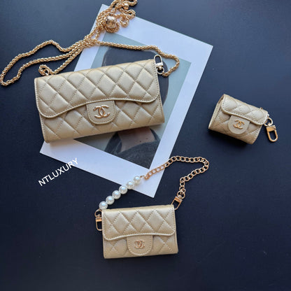 Coco Fine Wallet 3 Set (Gold)