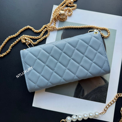 Coco Fine Wallet 3 Set ( Blue)