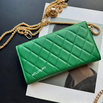 Coco Fine Wallet 3 Set (Green Patch)