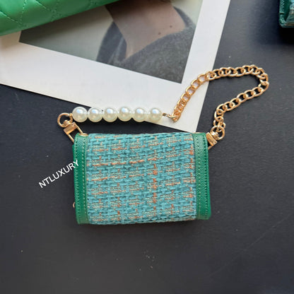 Coco Fine Wallet 3 Set (Green Patch)