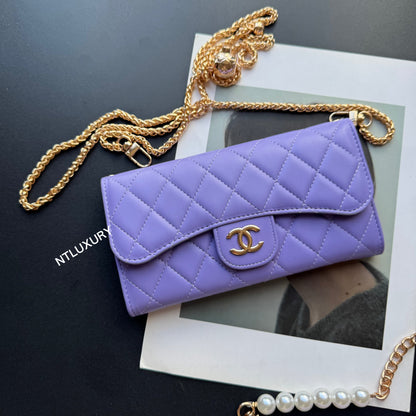 Coco Fine Wallet 3 Set ( Purple Patch)