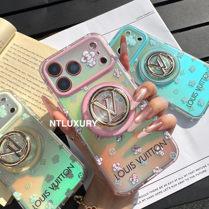 Chameleon Love Magsafe Phone Case with Metal Holder