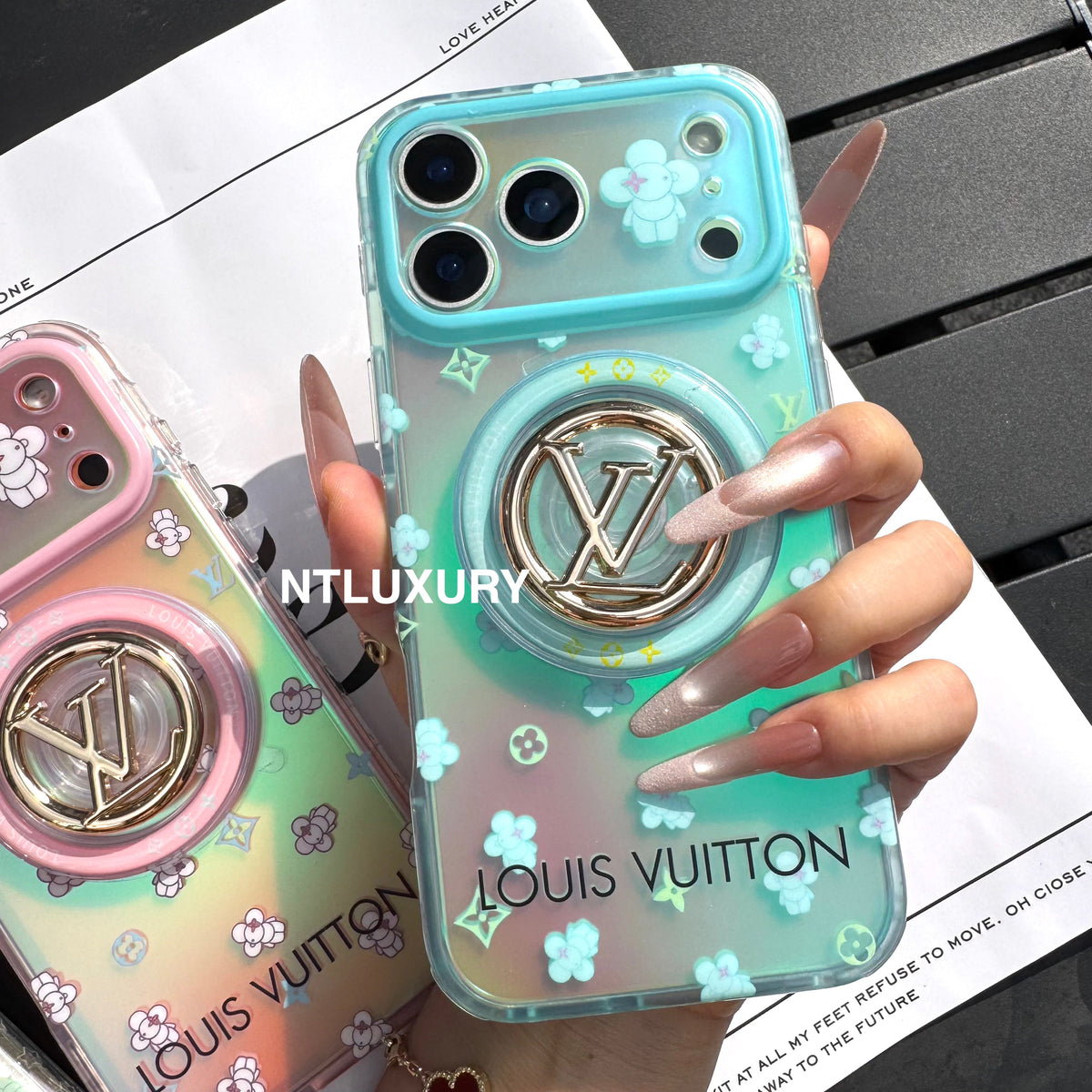 Chameleon Love Magsafe Phone Case with Metal Holder