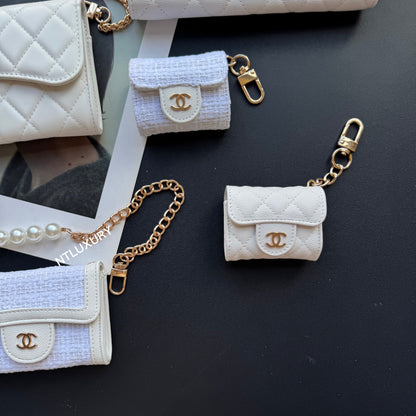 Coco Fine Wallet Ensemble de 5 (Blanc & Patch)