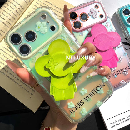 Chameleon Love Magsafe Phone Case with Neo Doll Holder