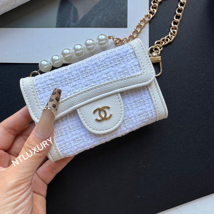 Coco Fine Wallet Ensemble de 5 (Blanc & Patch)