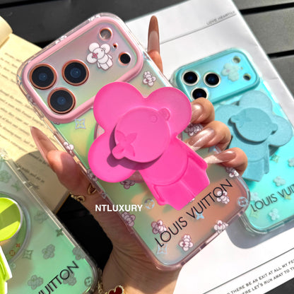 Chameleon Love Magsafe Phone Case with Neo Doll Holder