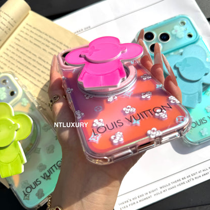Chameleon Love Magsafe Phone Case with Neo Doll Holder
