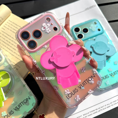 Chameleon Love Magsafe Phone Case with Neo Doll Holder