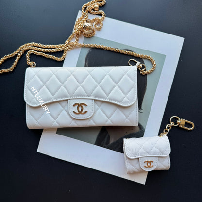 Coco Fine Wallet Ensemble de 5 (Blanc & Patch)
