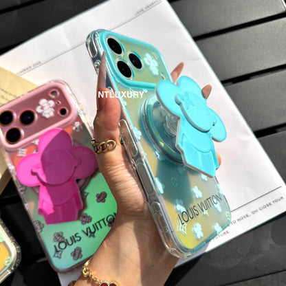 Chameleon Love Magsafe Phone Case with Neo Doll Holder