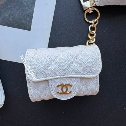 Coco Fine Wallet Ensemble de 5 (Blanc & Patch)
