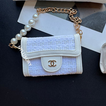 Coco Fine Wallet Ensemble de 5 (Blanc & Patch)