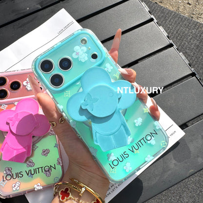 Chameleon Love Magsafe Phone Case with Neo Doll Holder
