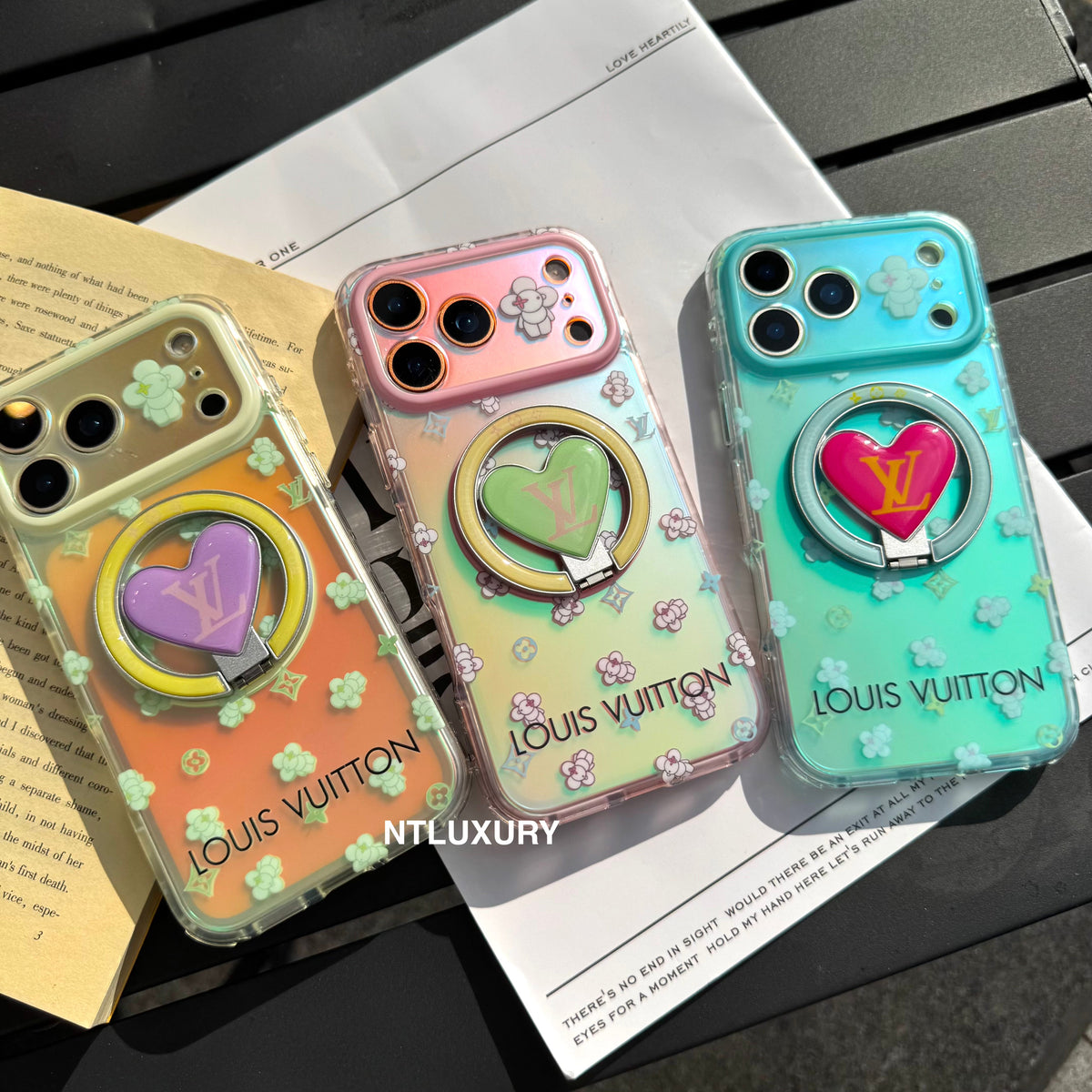 Chameleon Love Magsafe Phone Case with New Design Holder