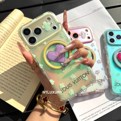 Chameleon Love Magsafe Phone Case with New Design Holder