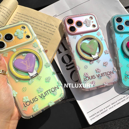 Chameleon Love Magsafe Phone Case with New Design Holder