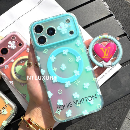 Chameleon Love Magsafe Phone Case with New Design Holder
