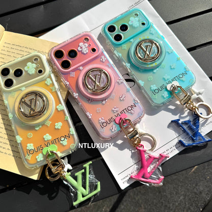 Chameleon Love Phone Case with Magsafe Holder & Pendant