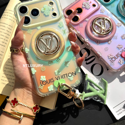 Chameleon Love Phone Case with Magsafe Holder & Pendant