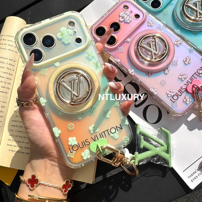 Chameleon Love Phone Case with Magsafe Holder & Pendant