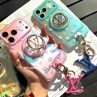 Chameleon Love Phone Case with Magsafe Holder & Pendant