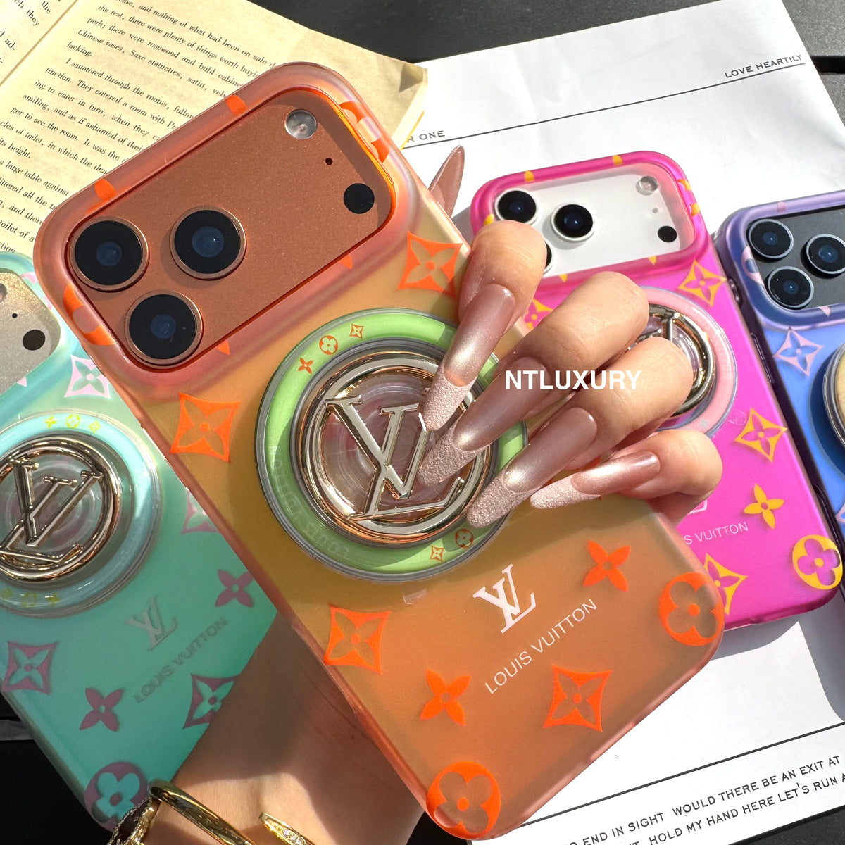 Ombre Love Phone Case with Magsafe Holder