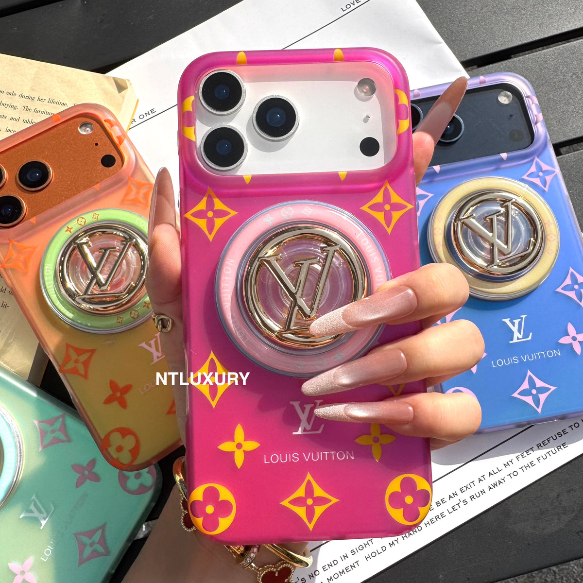 Ombre Love Phone Case with Magsafe Holder