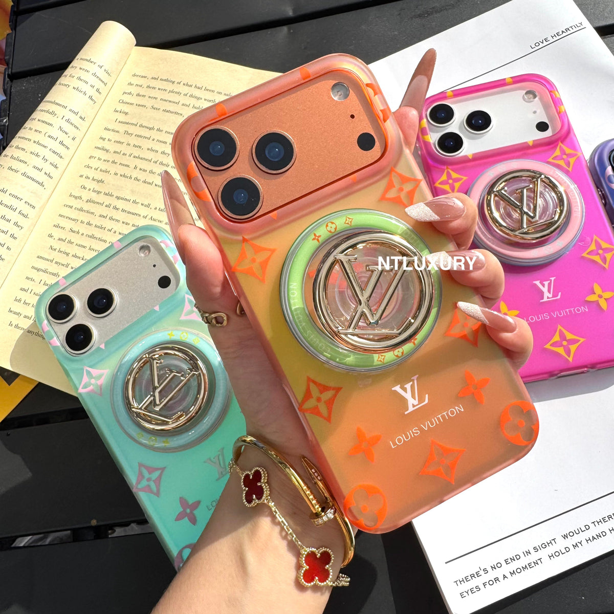 Ombre Love Phone Case with Magsafe Holder