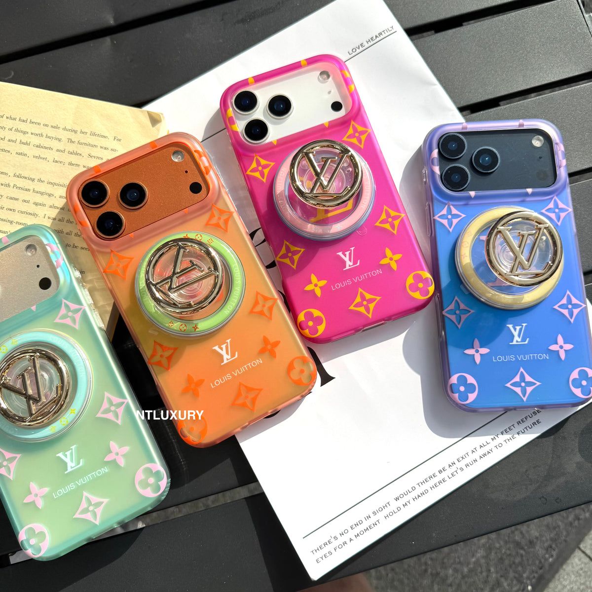 Ombre Love Phone Case with Magsafe Holder