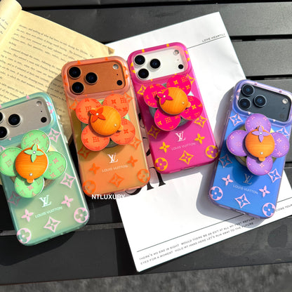 Ombre Love Phone Case with Doll Magsafe Holder
