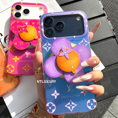 Ombre Love Phone Case with Doll Magsafe Holder