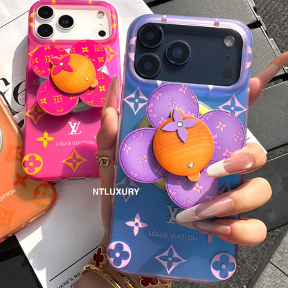 Ombre Love Phone Case with Doll Magsafe Holder