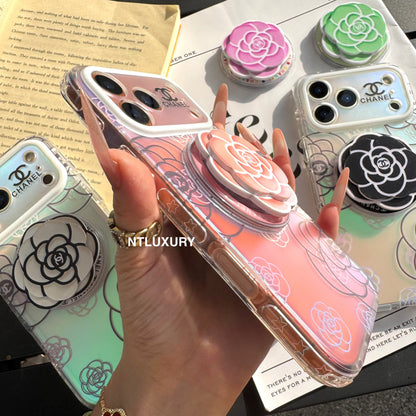 Chameleon Flower Magsafe Phone Case with Flower Holder
