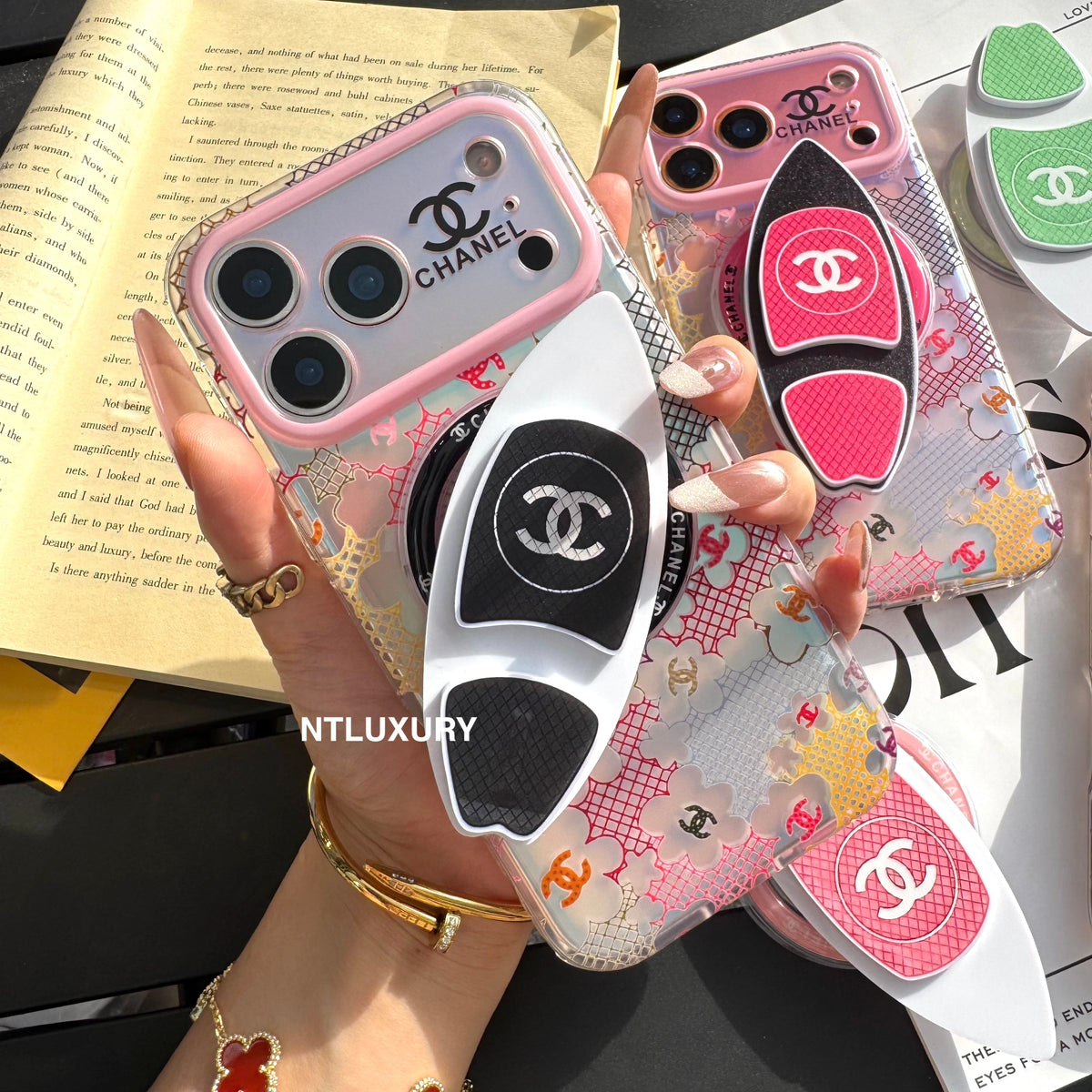 Chameleon Colorful CC Magsafe Phone Case with Skateboard Holder