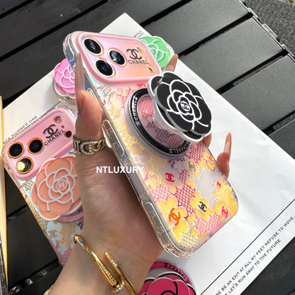 Chameleon CC Magsafe Phone Case with Flower Holder
