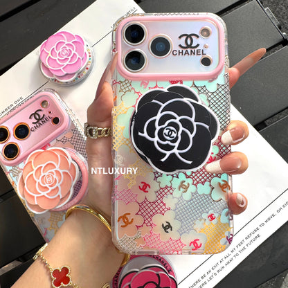 Chameleon CC Magsafe Phone Case with Flower Holder