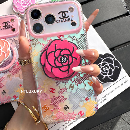 Chameleon CC Magsafe Phone Case with Flower Holder