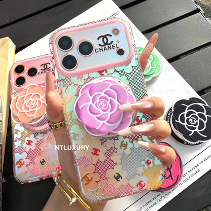 Chameleon CC Magsafe Phone Case with Flower Holder