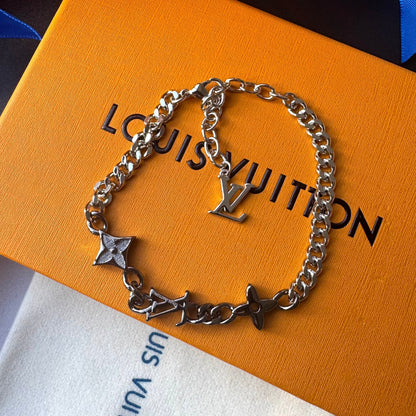 Gold Schwarzes Love-Kettenarmband