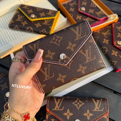 Traditional Design Love Cute Wallet (Colorful)