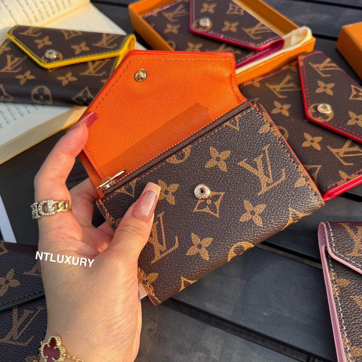 Traditional Design Love Cute Wallet (Colorful)