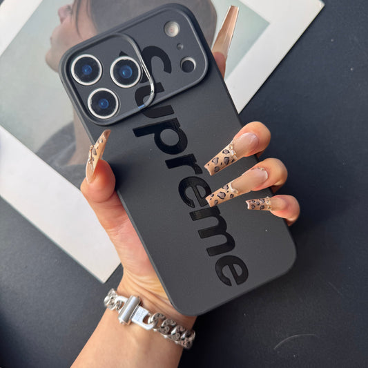 Coque de téléphone noire tendance (Super)