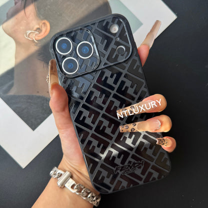 Coque de téléphone noire tendance (FF)