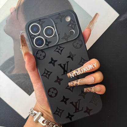 Coque de téléphone noire tendance (Petit amour)