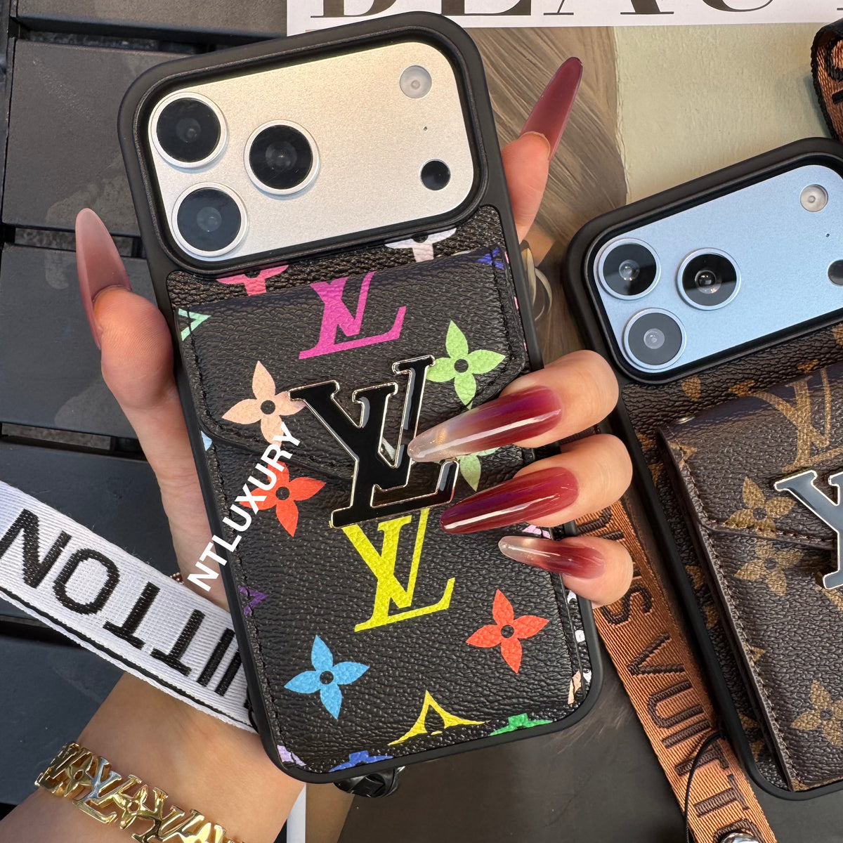 Traditional Love Phone Case with Organ Purse