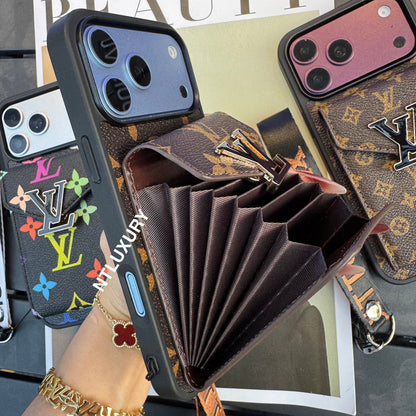 Traditional Love Phone Case with Organ Purse
